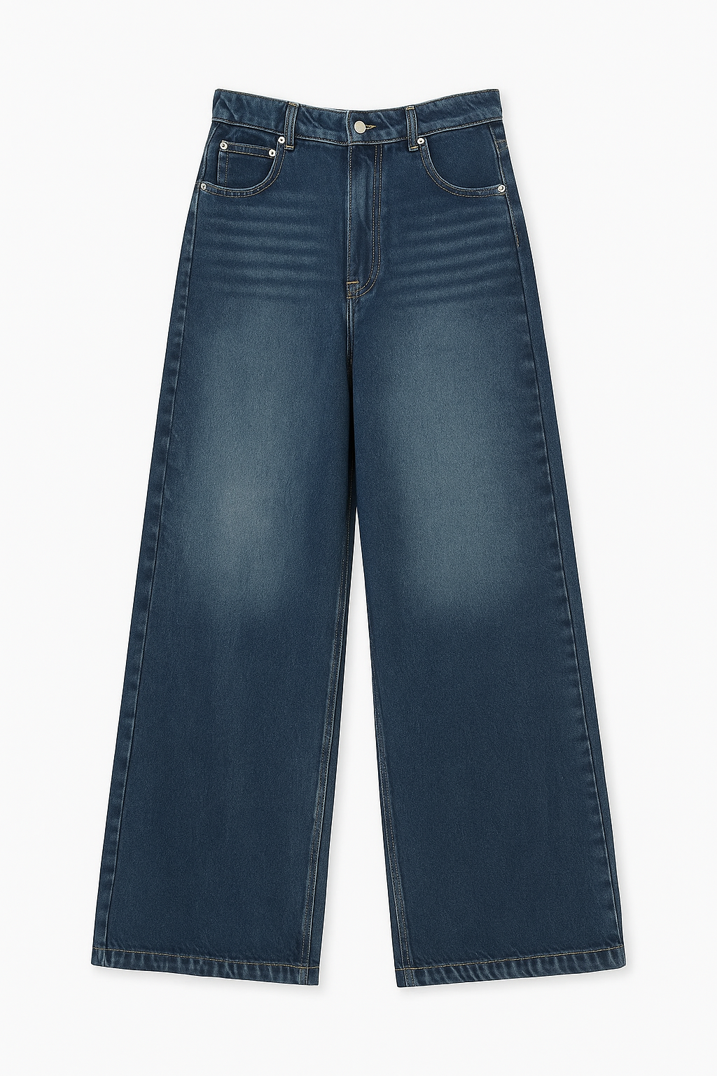 JEAN MUJER DESCADERADO AZUL OSCURO