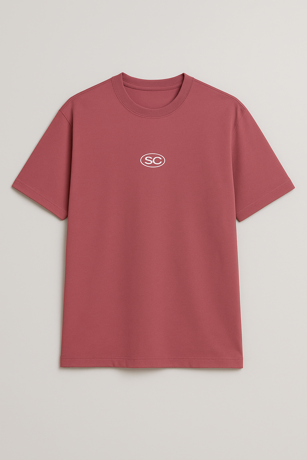 CAMISETA HOMBRE OVERSIZE ROSADO