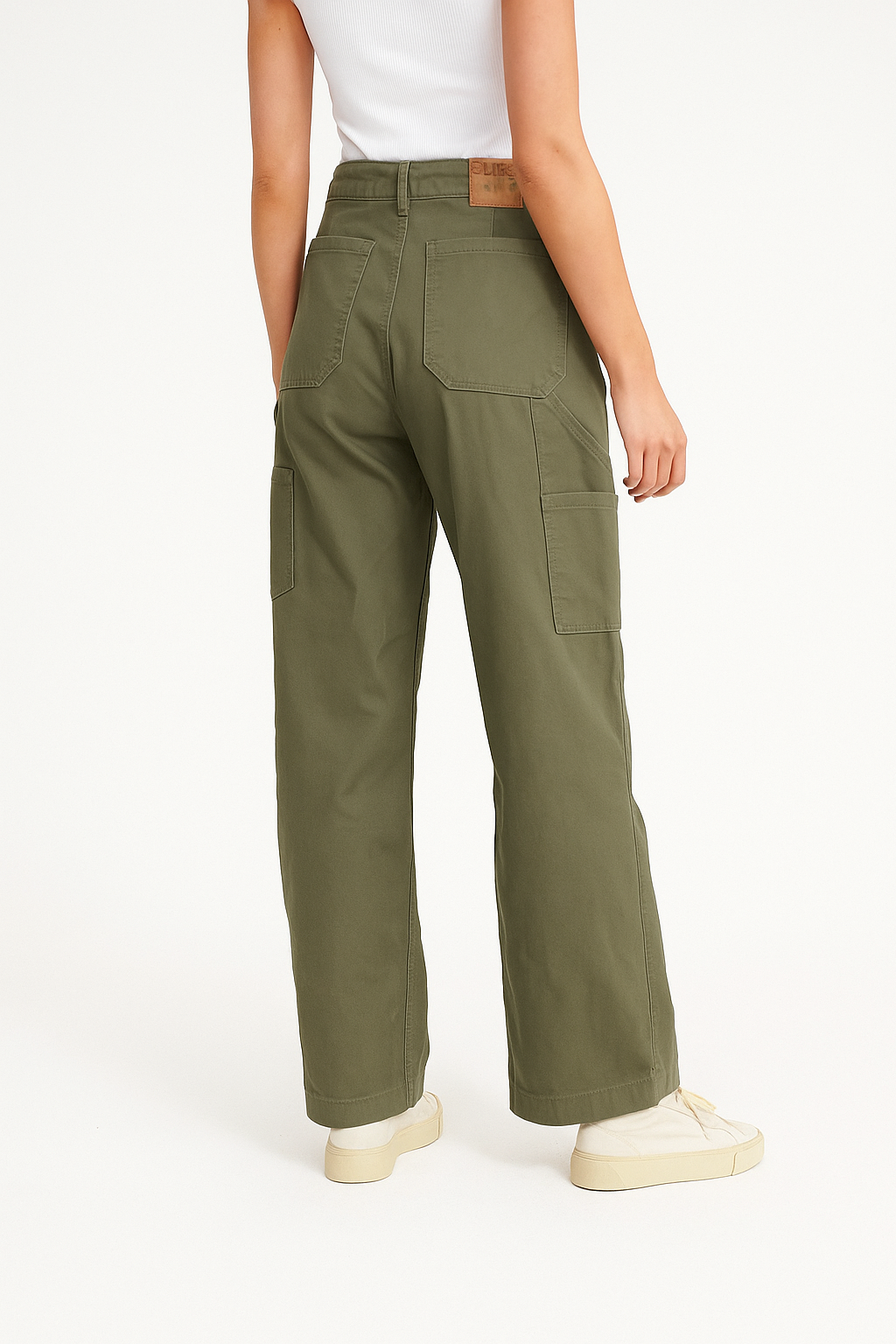 CARPINTERO DRILL MUJER GRIS