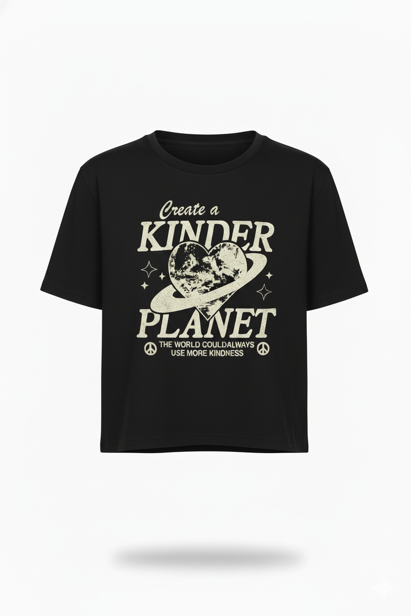 CAMISETA MUJER OVERSIZE LARGA NEGRA