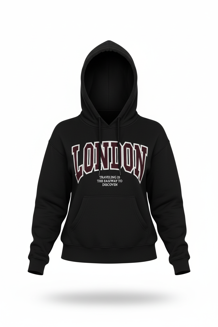 BUSO MUJER CAPOTA GRIS OSCURO