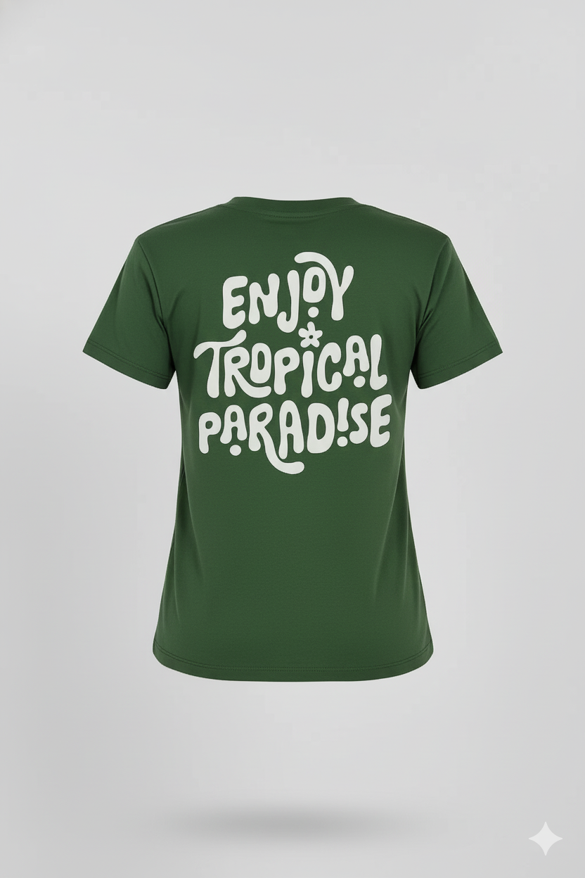 CAMISETA MUJER OVERSIZE LARGA VERDE PISTACHO