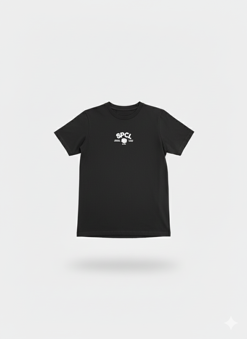 CAMISETA HOMBRE BASICA NEGRA