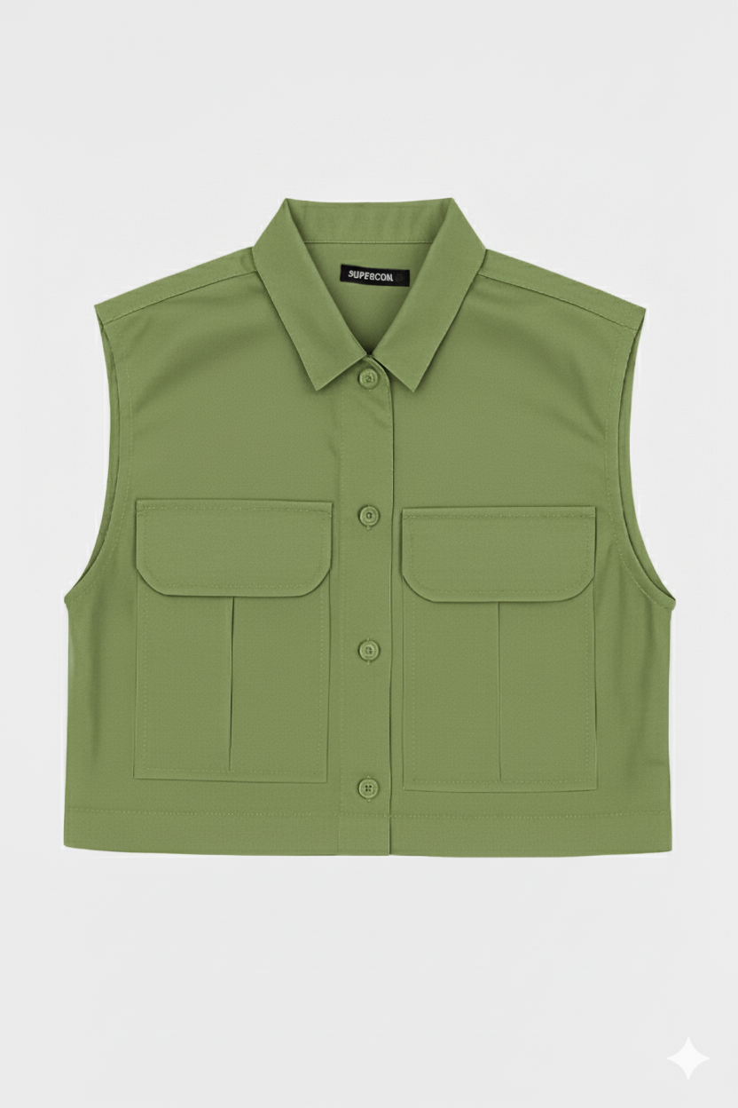 CHALECO MUJER CAMUFLADO