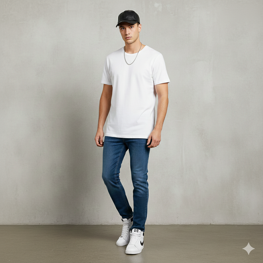 JEAN HOMBRE STRAING AZUL