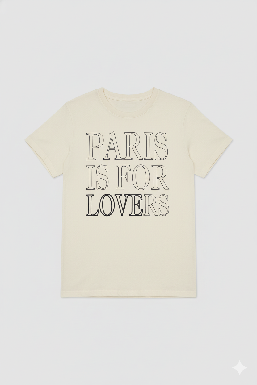 CAMISETA MUJER OVERSIZE LARGA BEIGE