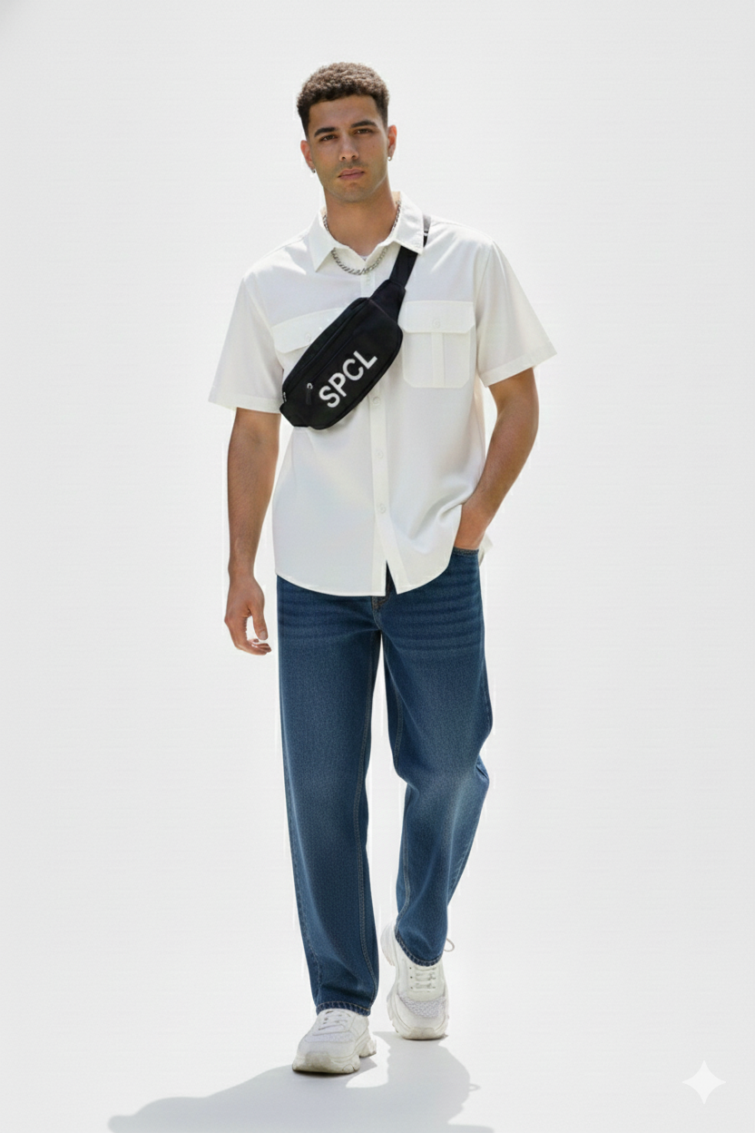 JEAN HOMBRE BAGGY RIGIDO