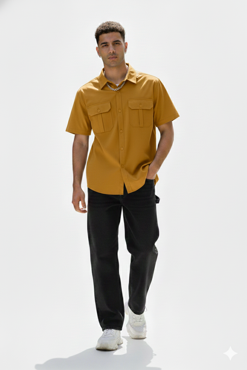 CAMISA HOMBRE OVERSIZE