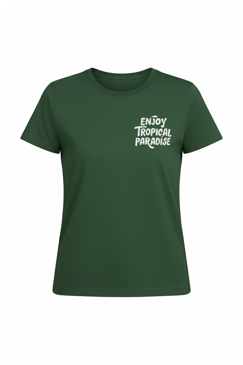 CAMISETA MUJER OVERSIZE LARGA VERDE PISTACHO