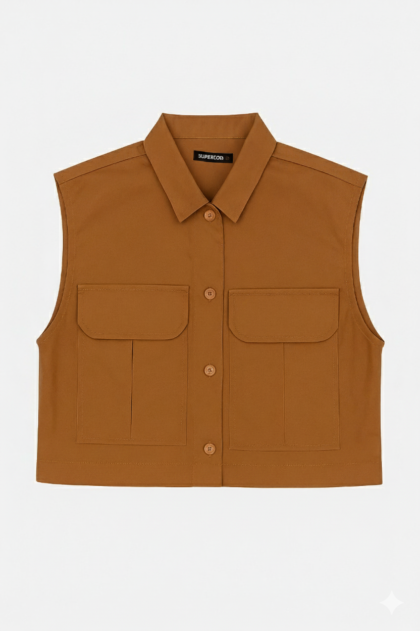 CHALECO MUJER CAMUFLADO