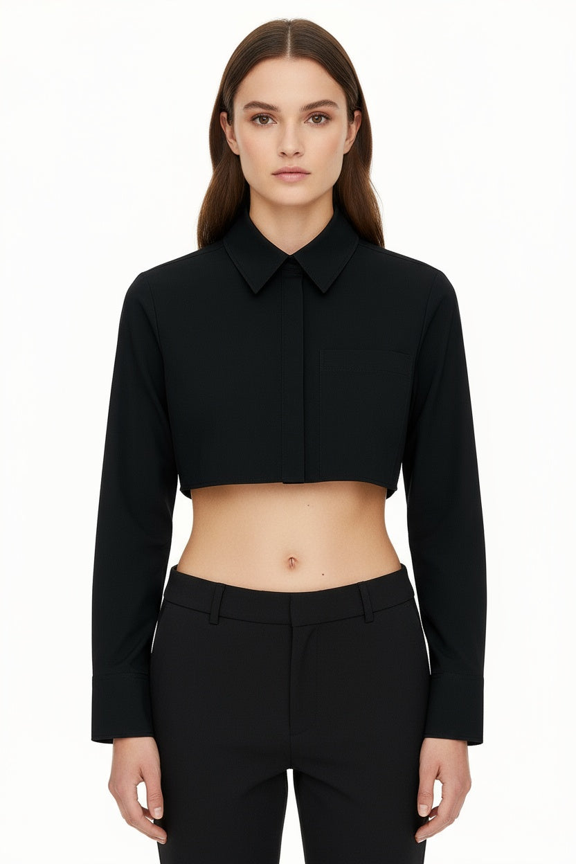 CAMISERA MUJER CORTA MANGA LARGA