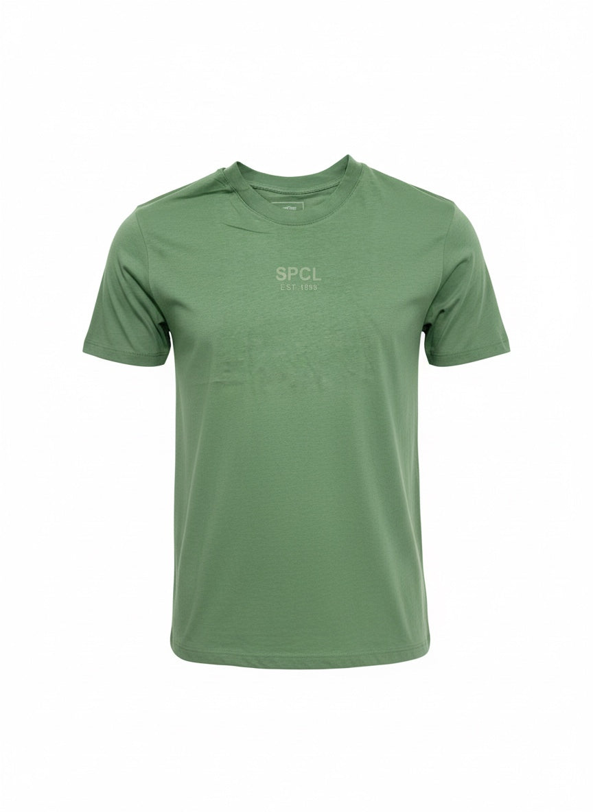 CAMISETA HOMBRE BASICA VERDE PISTACHO