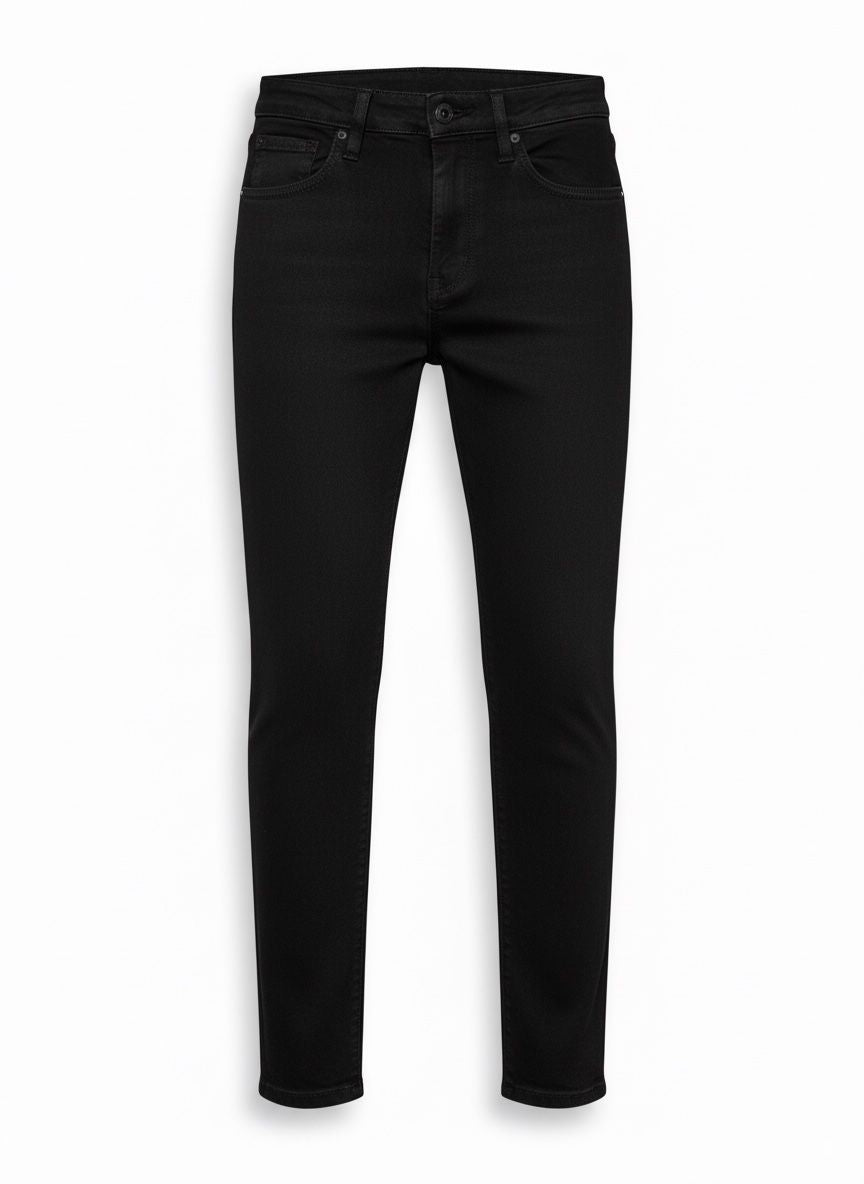 JEAN MUJER MOM NEGRO