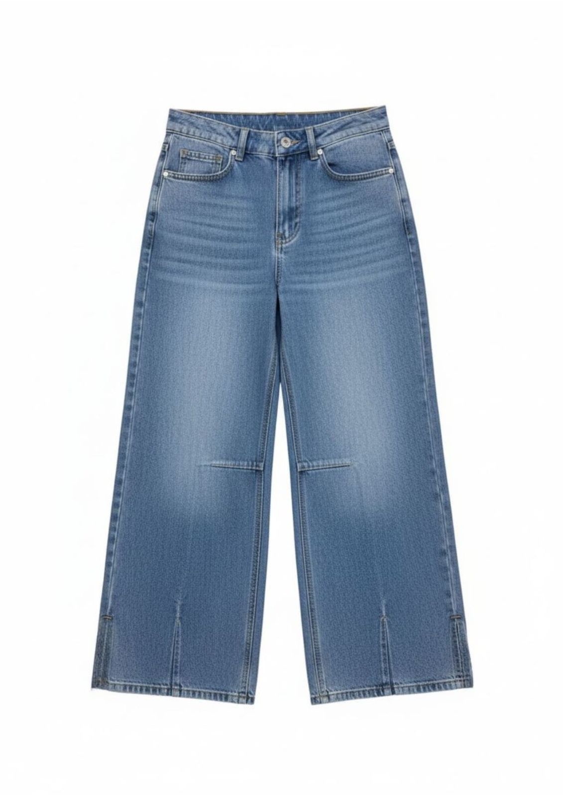 JEAN MUJER BAGGY AZUL MEDIO