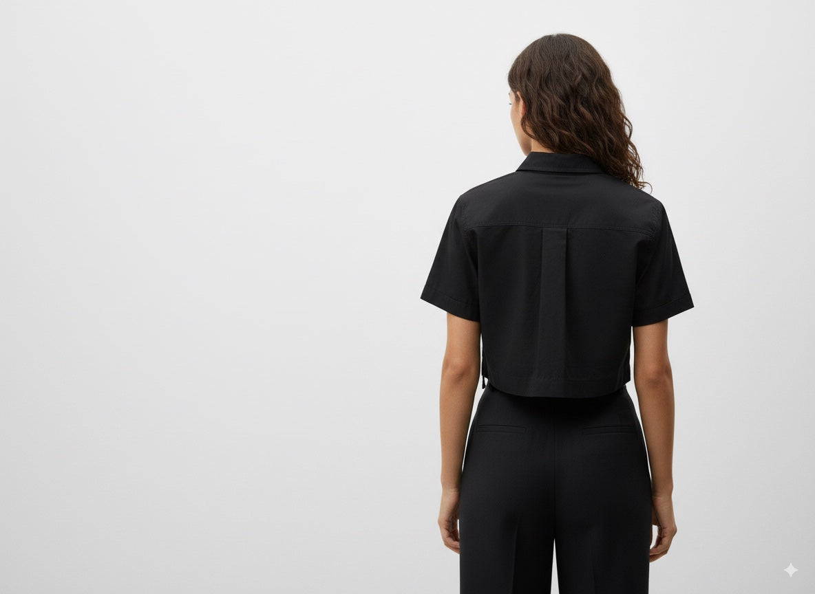 CAMISA MUJER CORTA