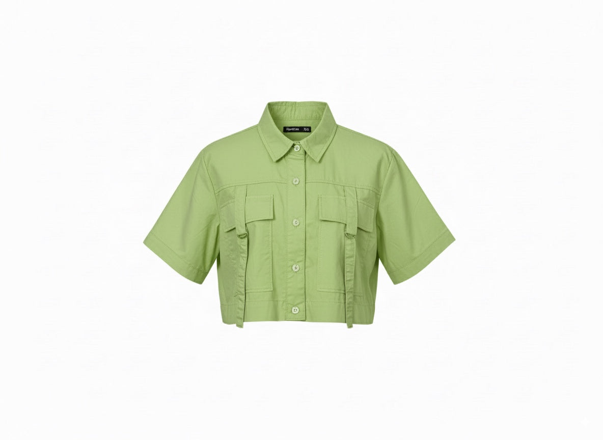 CAMISA MUJER CORTA