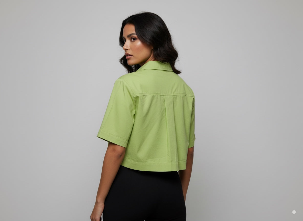 CAMISA MUJER CORTA