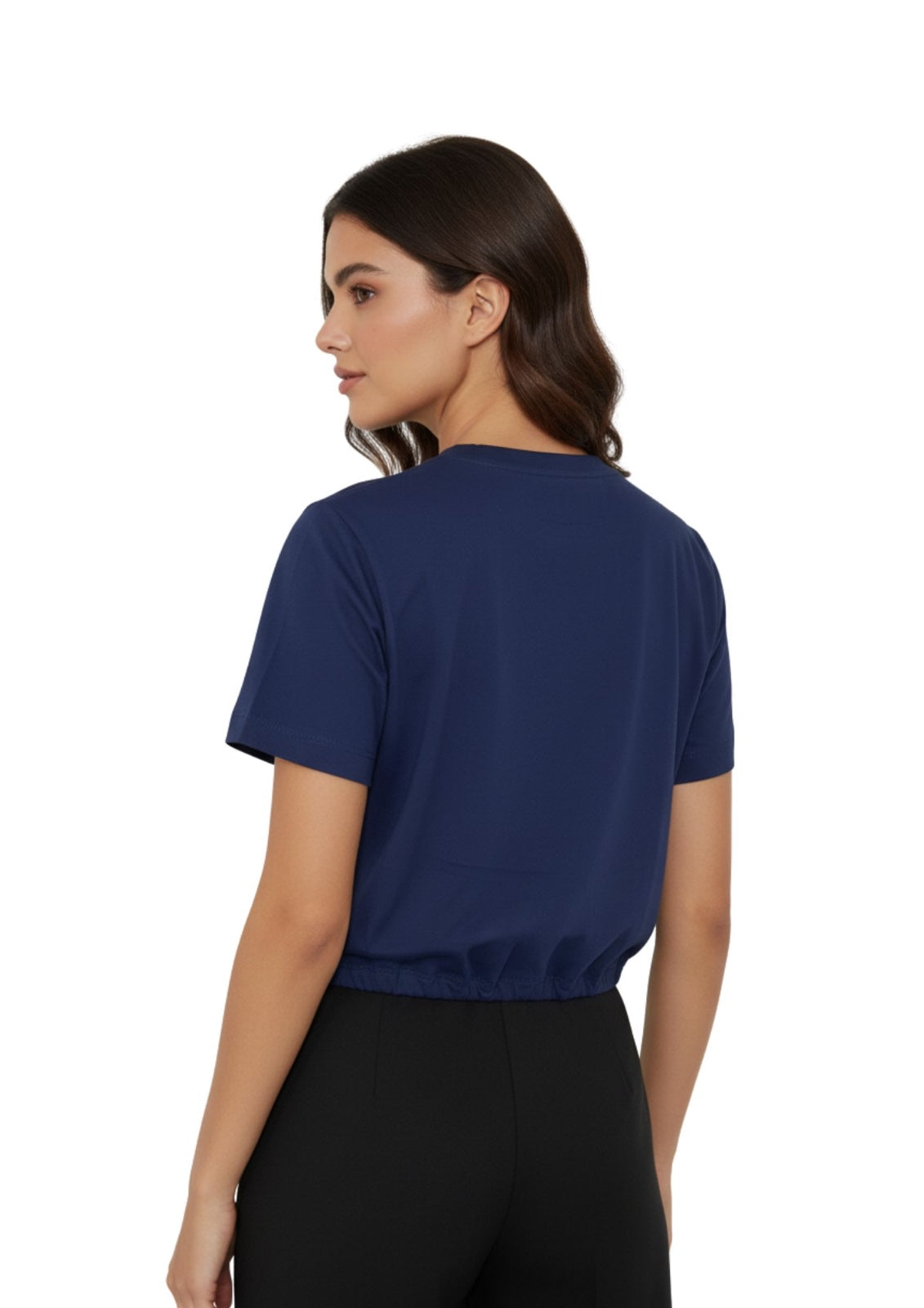CAMISETA MUJER OVERSIZE CORTA