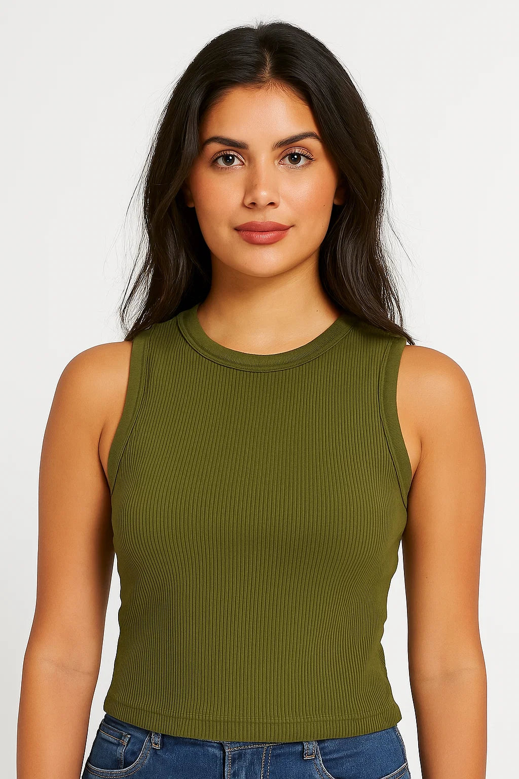 BLUSA MUJER SARA SIN MANGA
