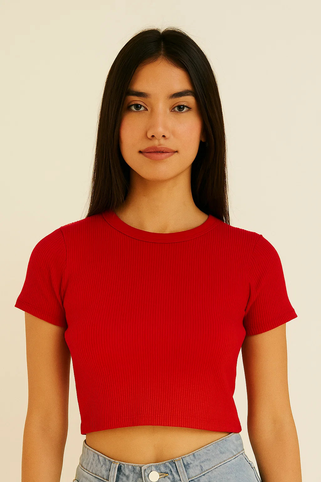 BLUSA MUJER SARA MANGA CORTA