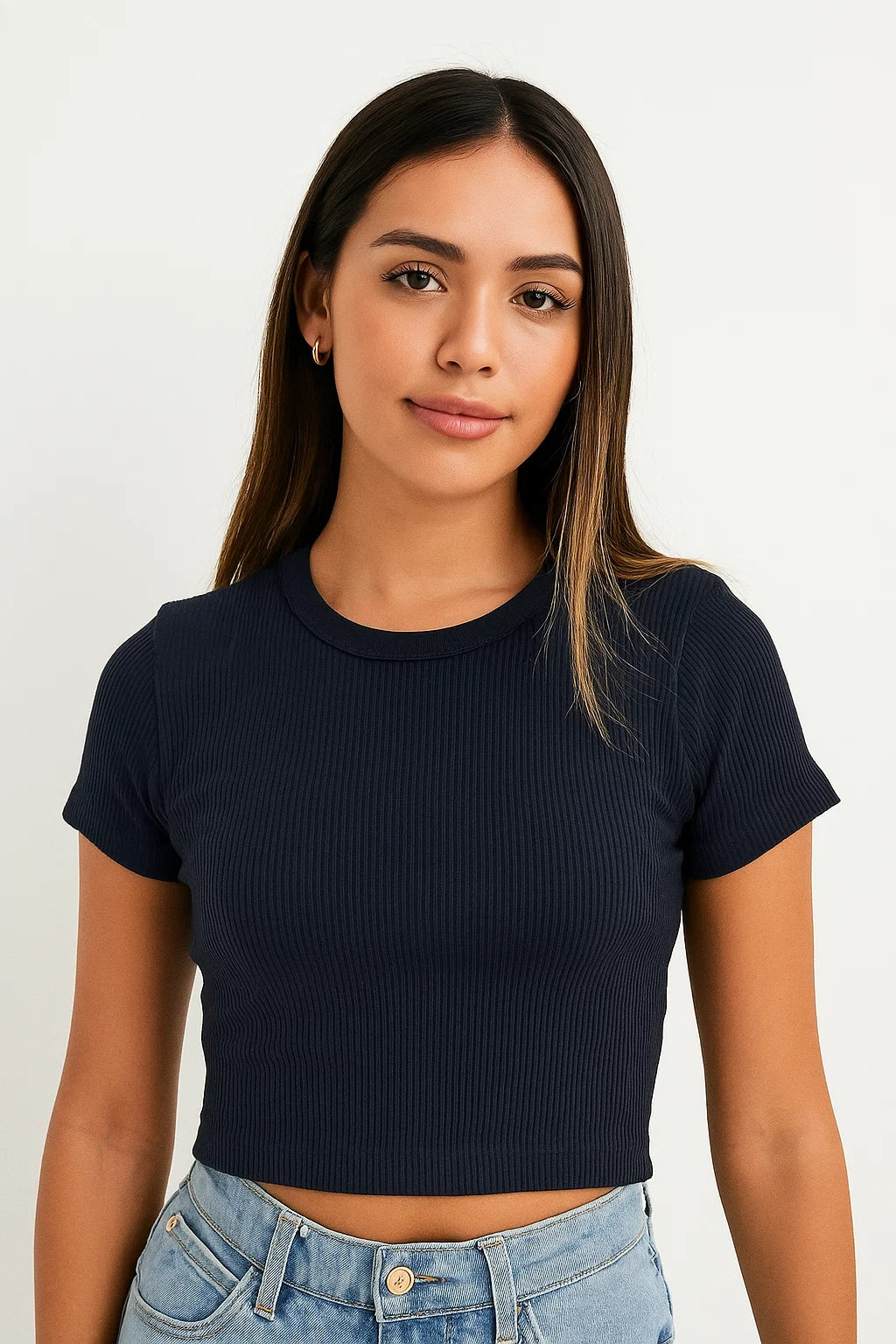 BLUSA MUJER SARA MANGA CORTA