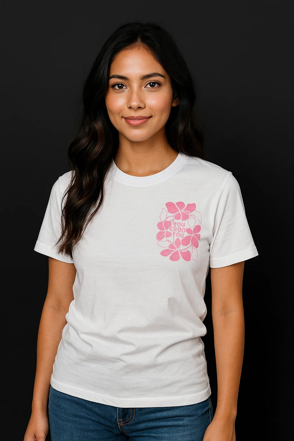 CAMISETA MUJER OVERSIZE LARGA BLANCA