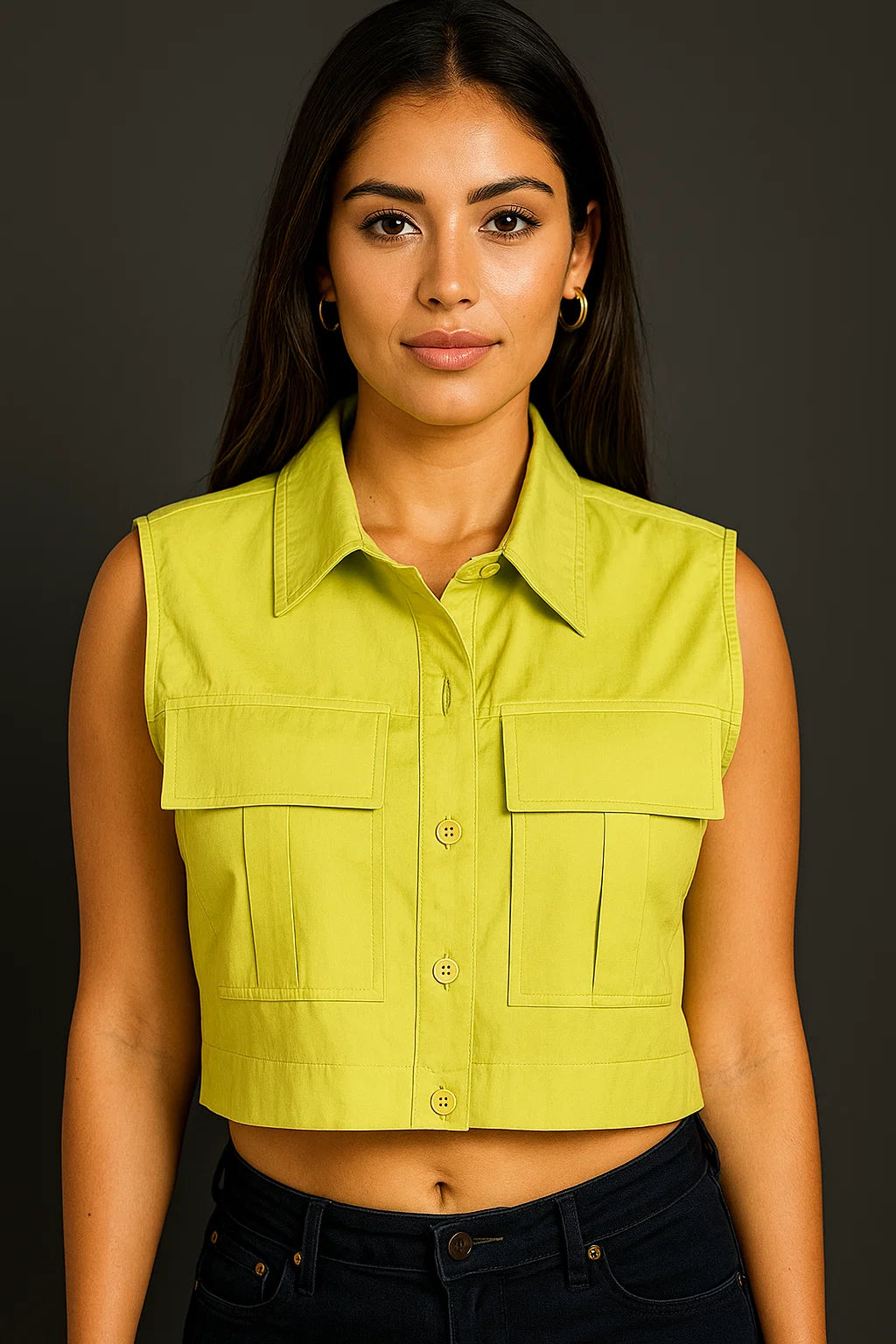 CHALECO MUJER CAMUFLADO SISO