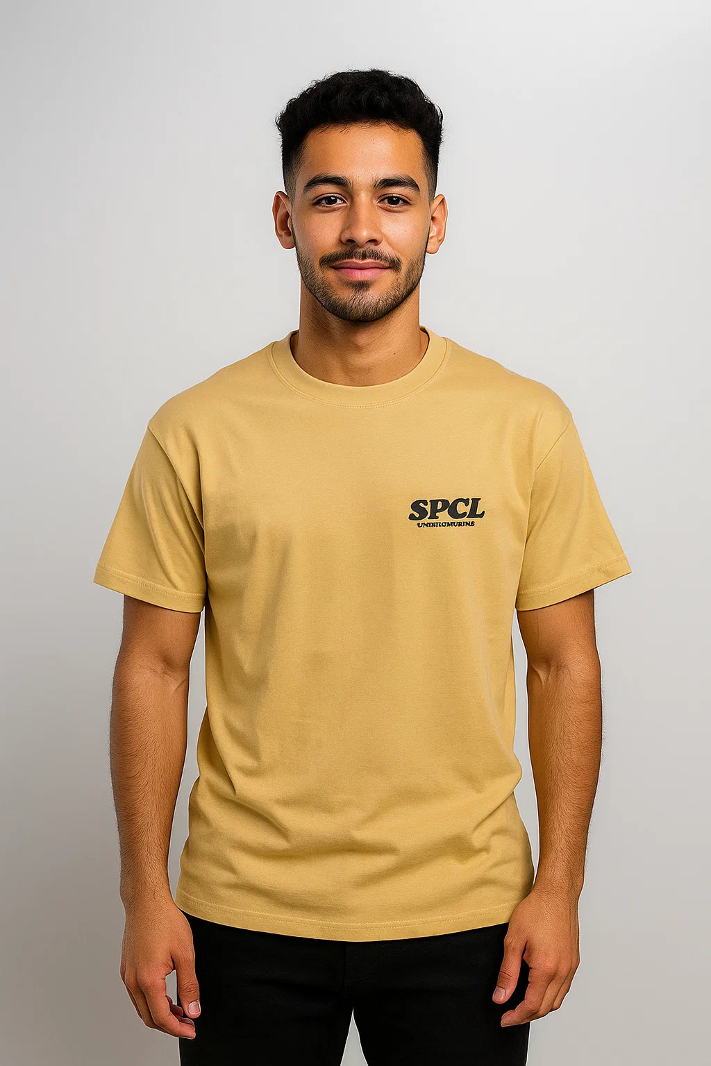 CAMISETA HOMBRE OVERSIZE DURAZNO