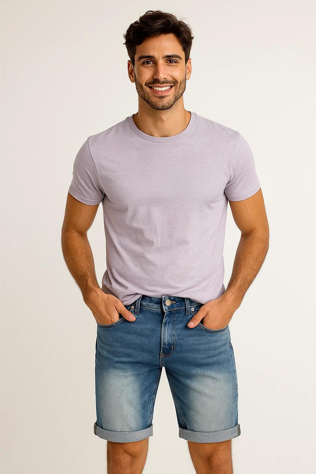 BERMUDA HOMBRE JEAN CLASICA