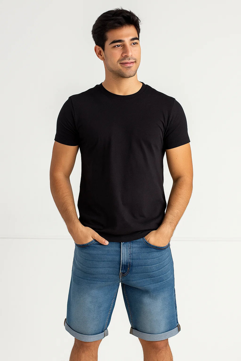BERMUDA HOMBRE JEAN CLASICA
