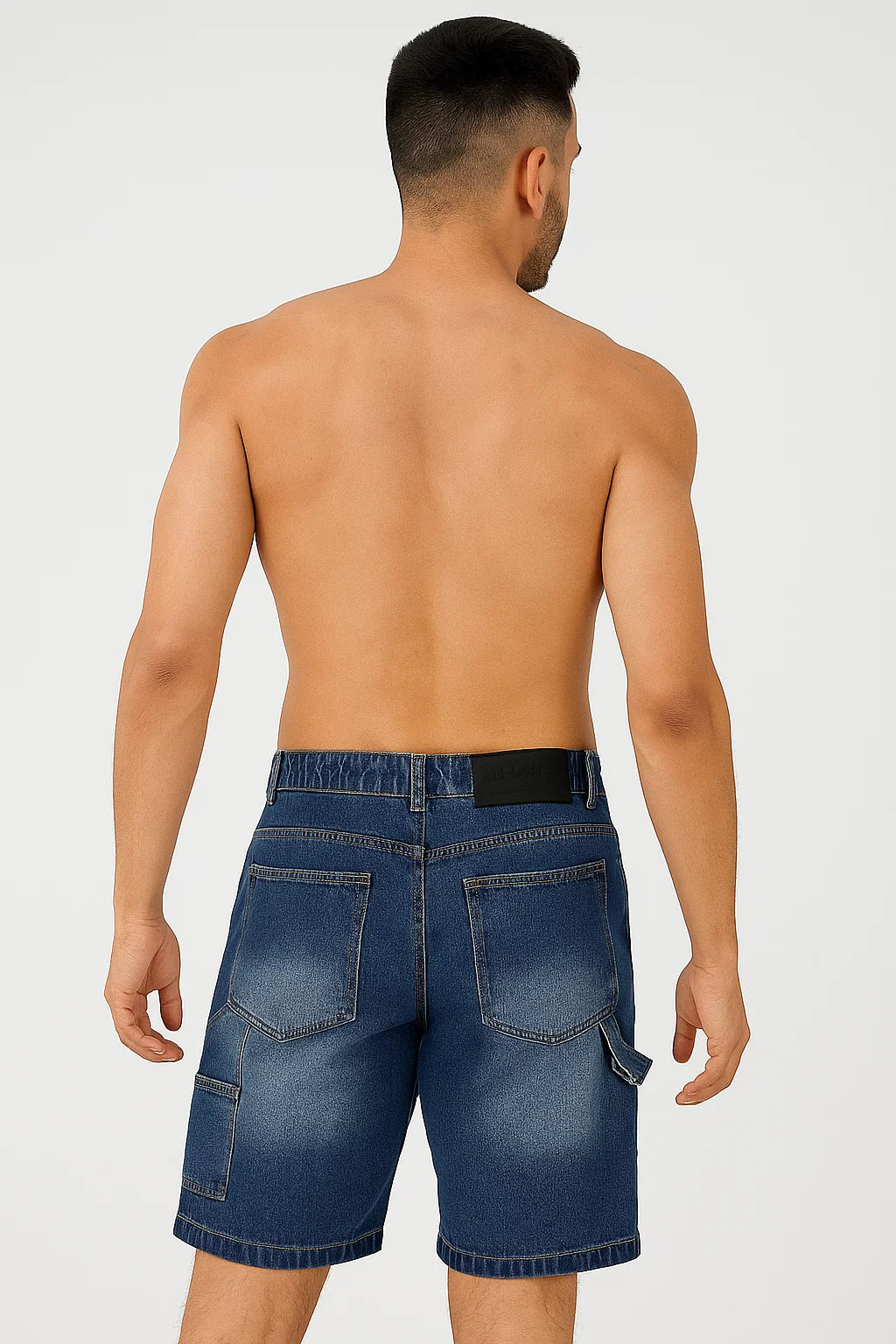 BERMUDA HOMBRE JEAN CARPINTERO
