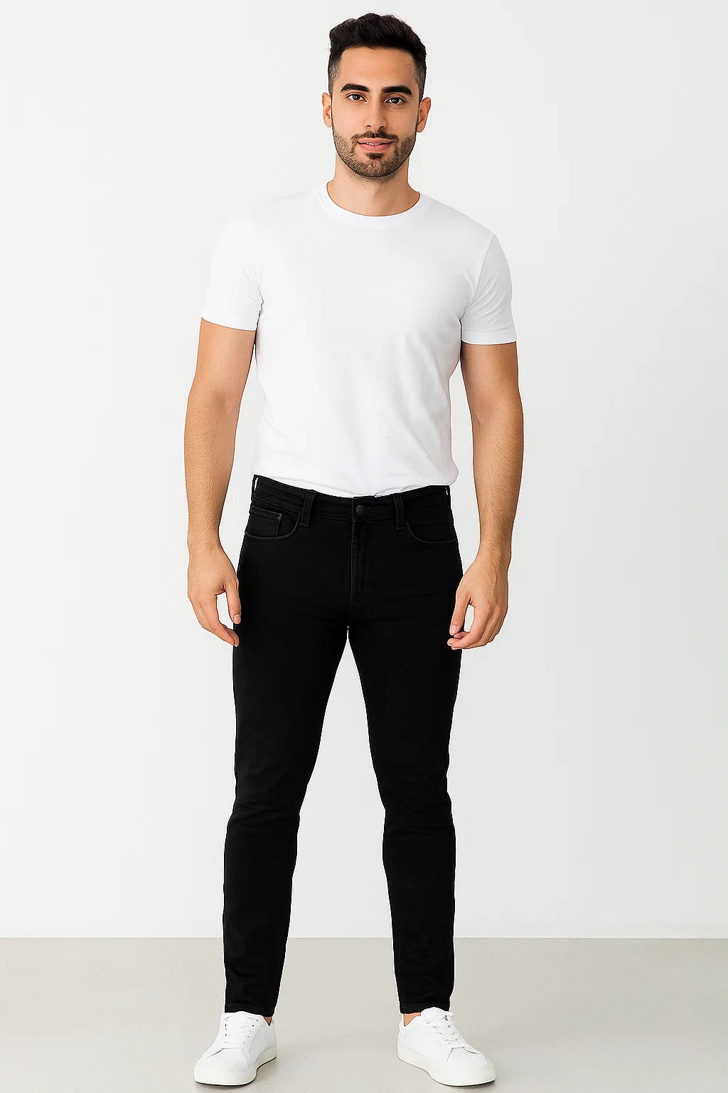 JEAN HOMBRE SLIM STRETCH NEGRO