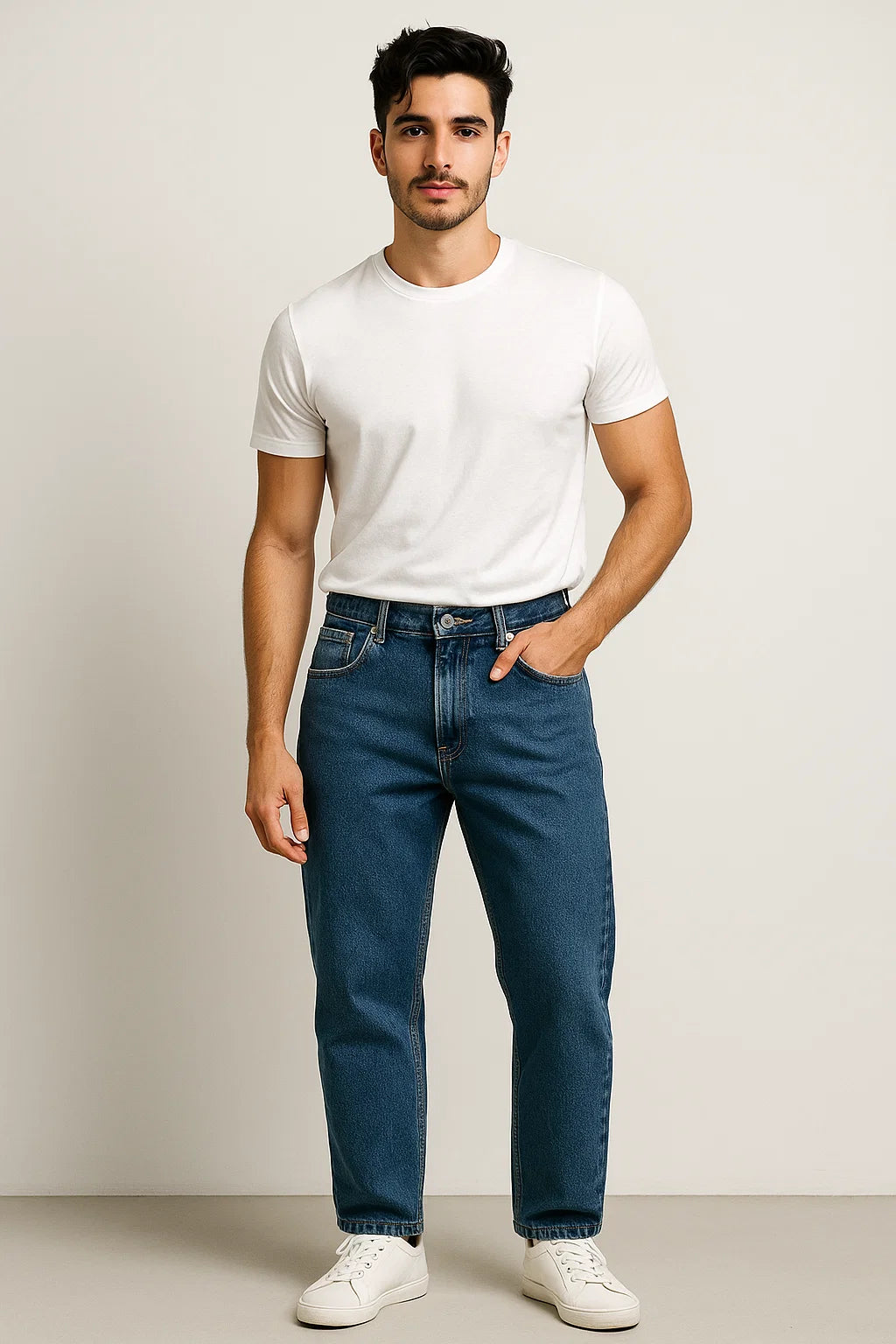 JEAN HOMBRE BAGGY RIGIDO