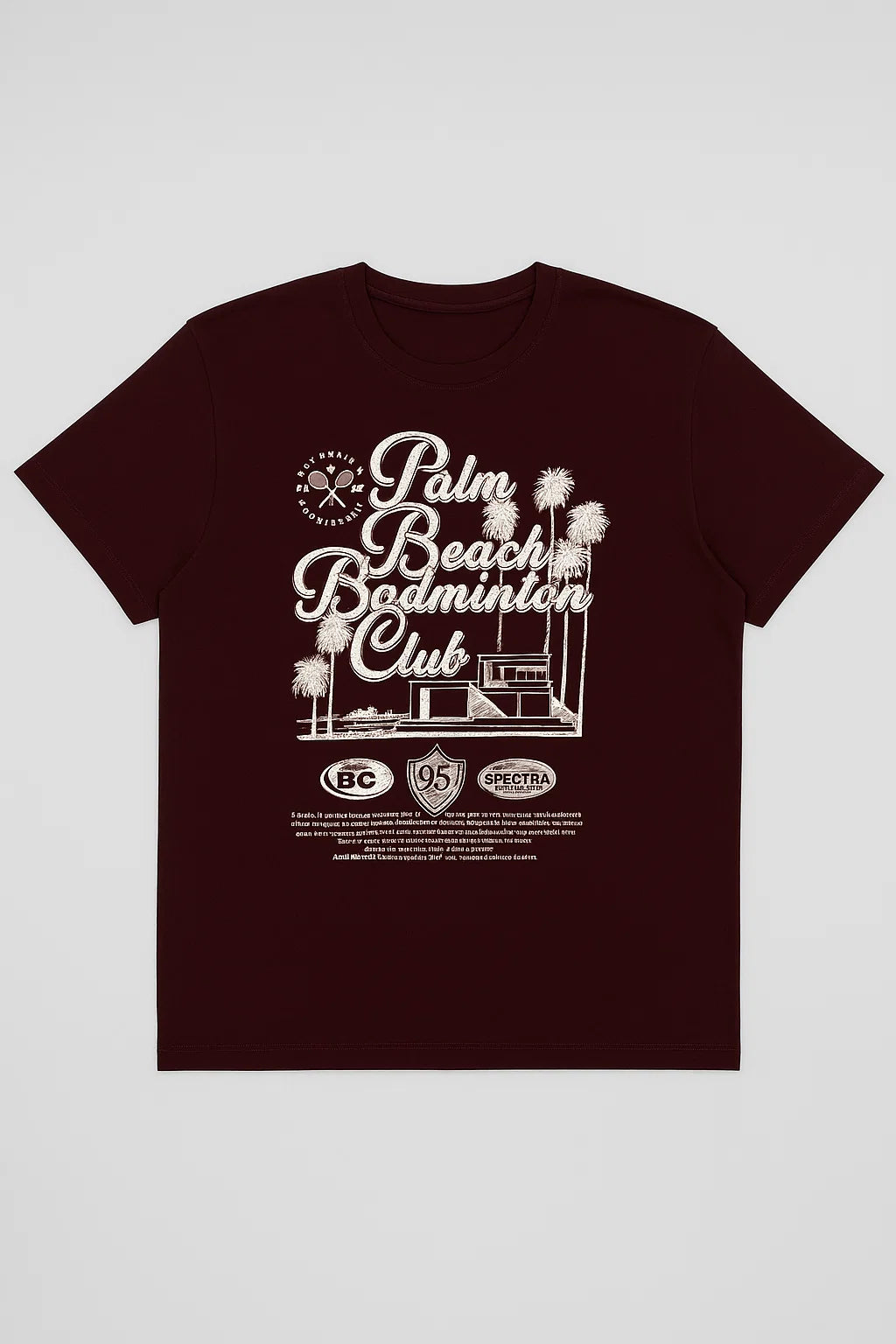 CAMISETA MUJER OVERSIZE LARGA CAFÉ