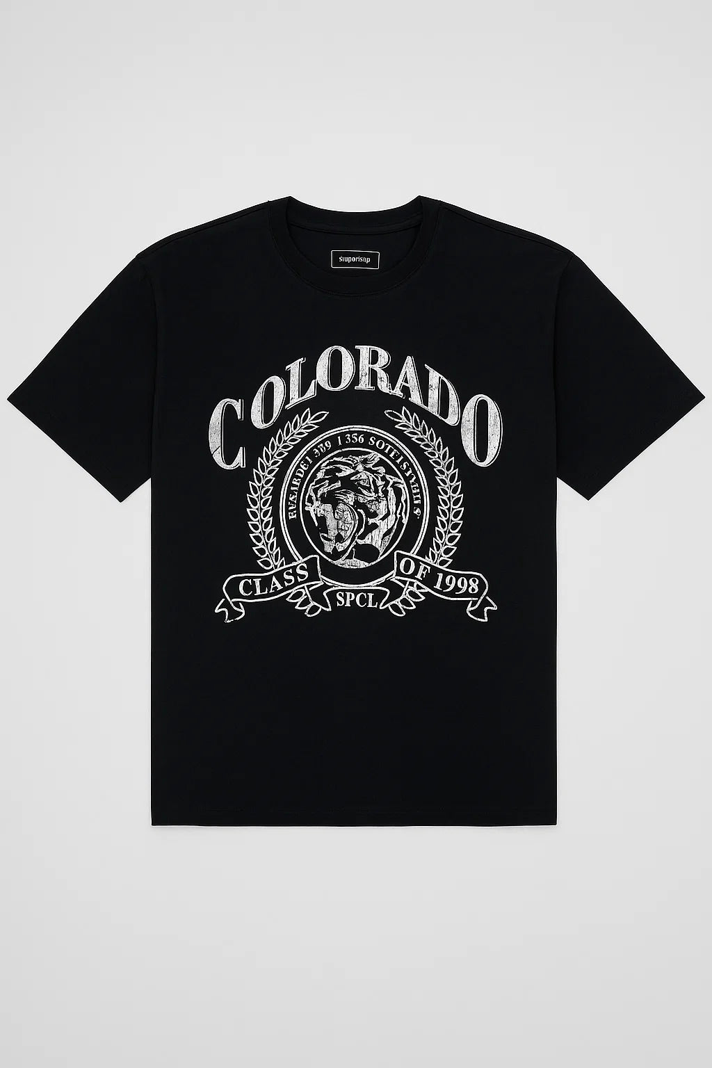 CAMISETA MUJER OVERSIZE LARGA GRIS