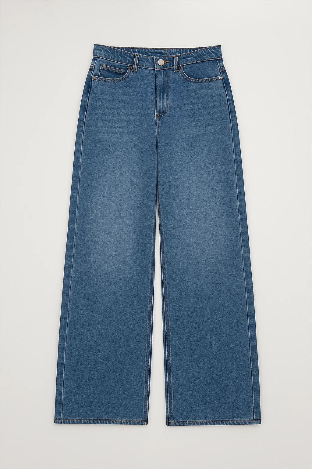 JEAN MUJER WIDE AZUL CLARO