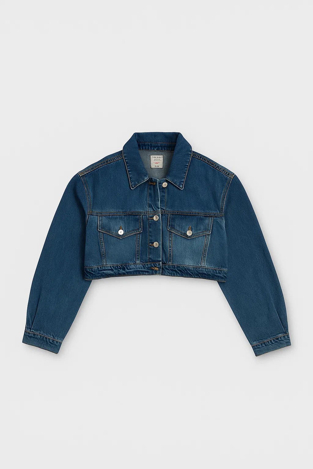 CHAQUETA MUJER JEAN AZUL OSCURO