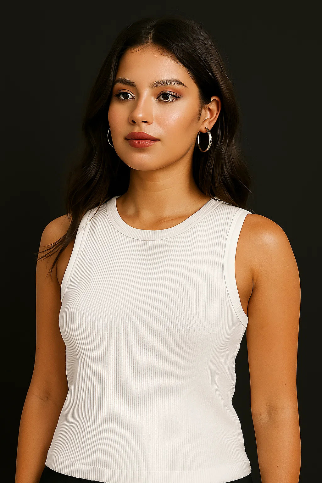BLUSA MUJER SARA SIN MANGA